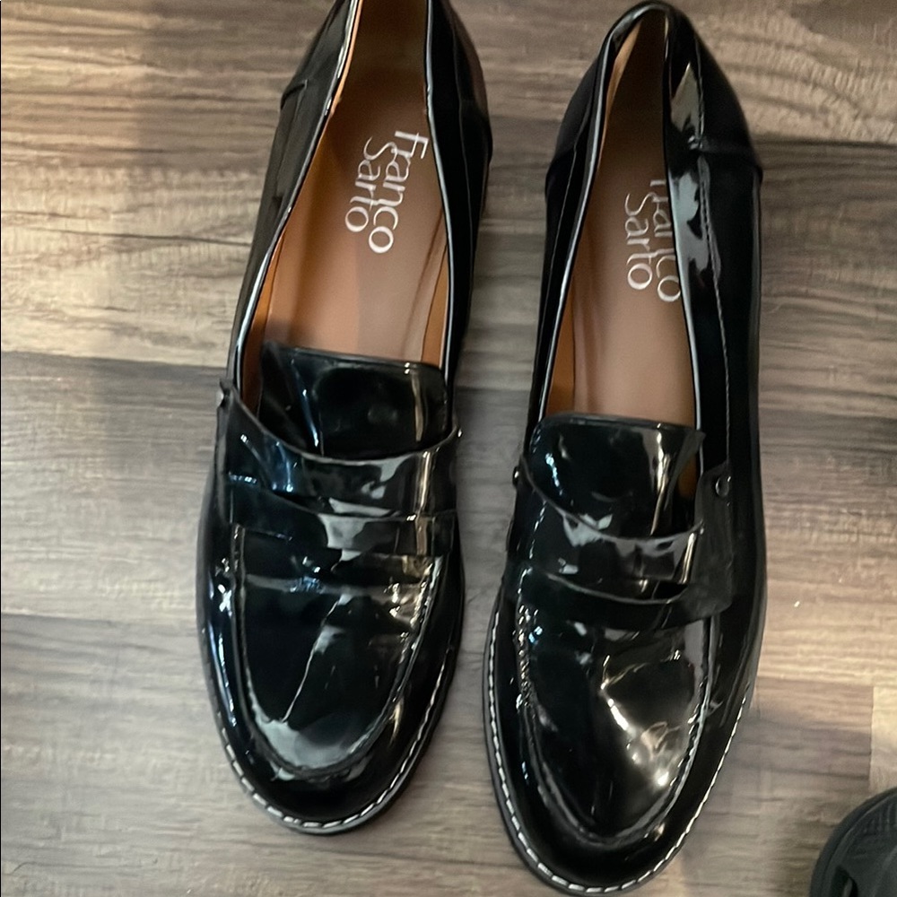 Franco Sarto Men's Black Loafers